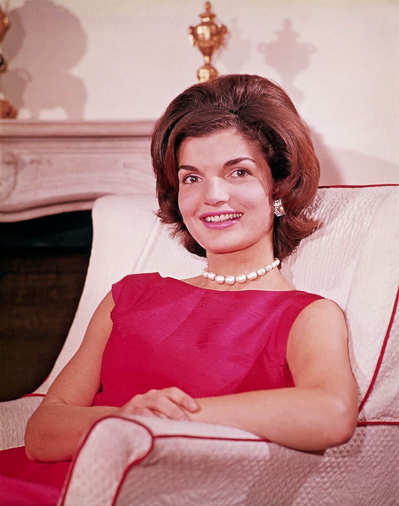 jacqueline kennedy at home