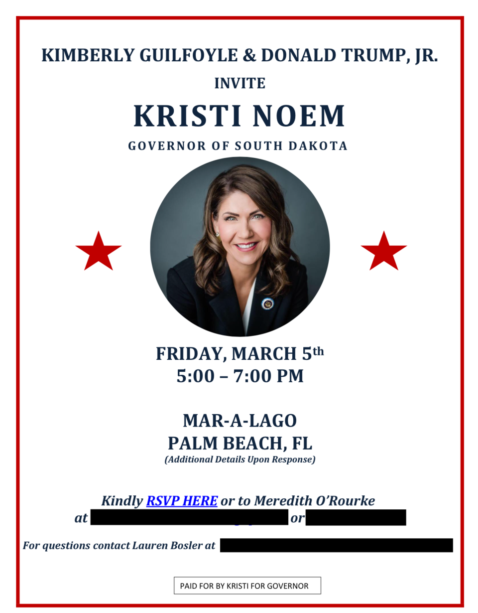 Mar-a-Lago, former President Donald Trump's private club in Palm Beach, continues to be a popular destination for Republican fundraising.