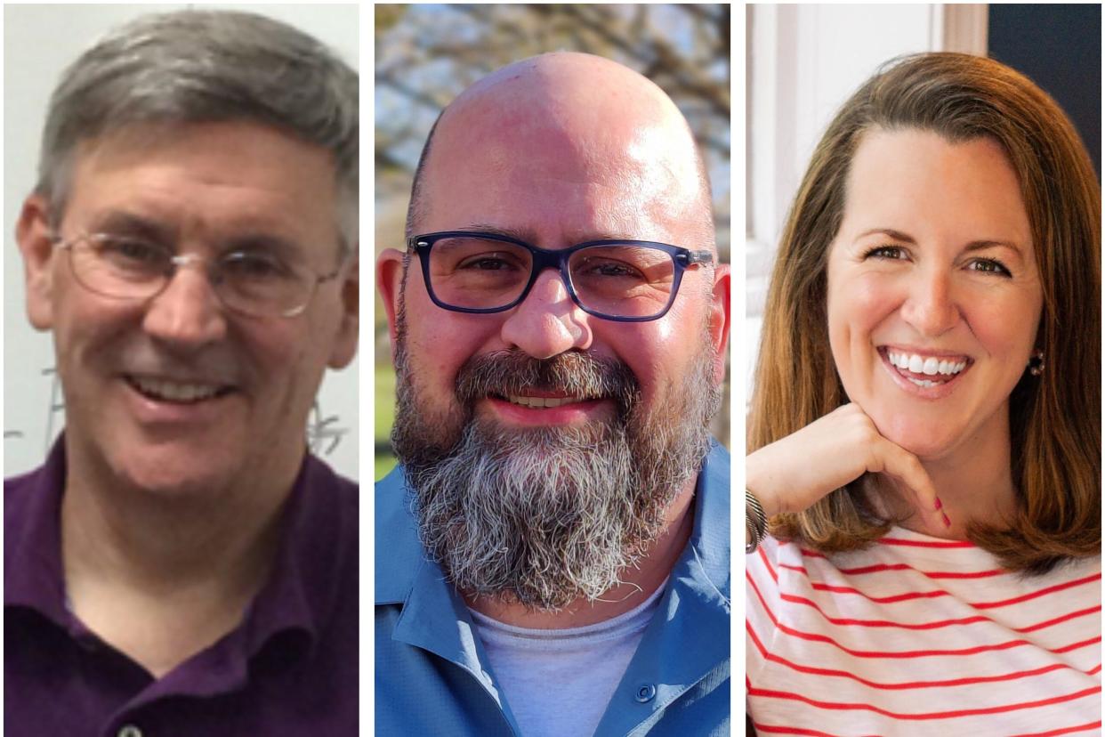 Three new faces are running for two seats on the York School Committee. They are Wade Fox, John R. Clarke and Marie Evans.