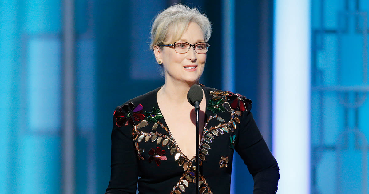 Watch Meryl Streep’s incredibly powerful Golden Globes speech here