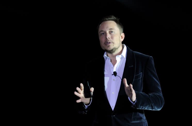 Elon Musk, durante una conferencia. (Archivo – Getty)