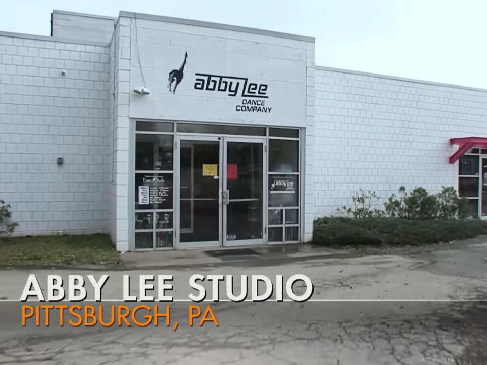 exterior shot of abby lee studio on dance moms