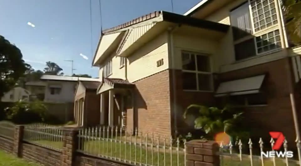 The Latvian couple were allegedly operating from this Norman Park home. Source: 7 News