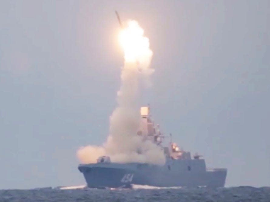 Russia navy frigate Zircon hypersonic missile SS-N-33