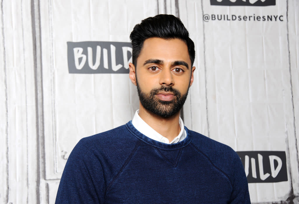 Hasan Minhaj visits the Build Series on May 25, 2017, in New York City. (Photo: Desiree Navarro/FilmMagic)