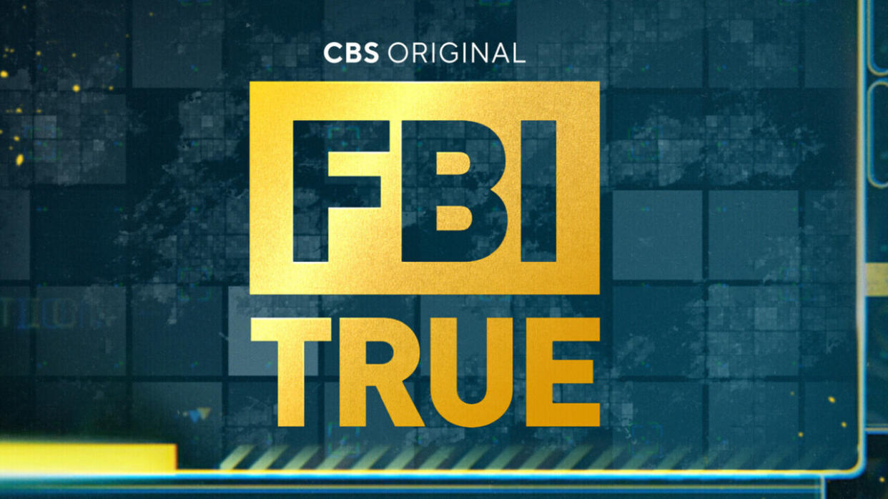  FBI True logo. 