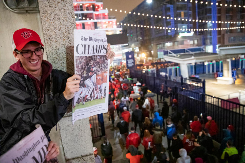 Die irre Party der Washington Nationals