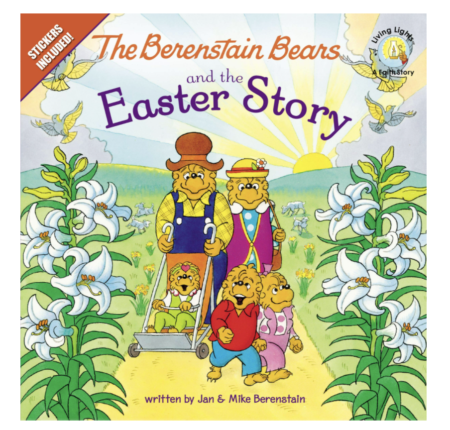The Berenstain Bears and the Easter Story: Stickers Included (Photo via Amazon)