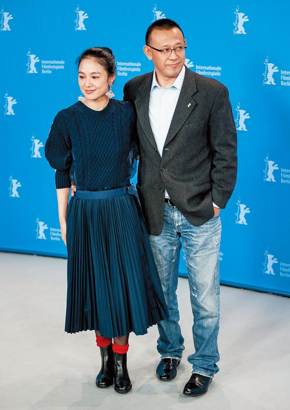 姜文的最新電影《俠隱》女主角由他老婆周韻擔綱，結婚12年至今默契十足。（東方IC）