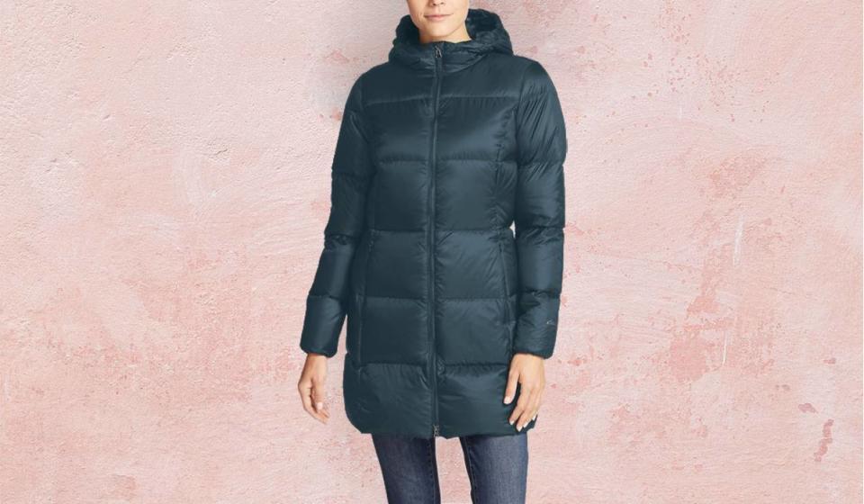 Bundle up in this cozy coat. (Photo: Walmart)