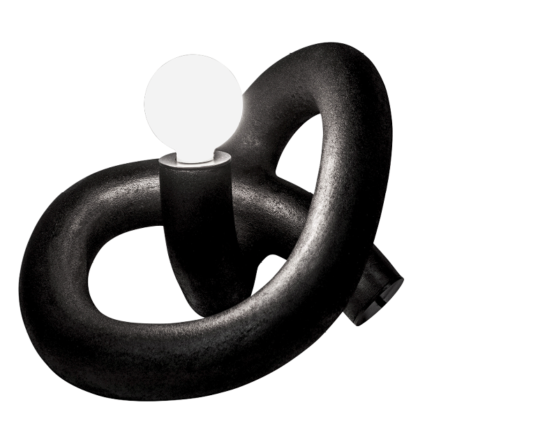 <strong>Studio Ilio</strong> Random light, made of excess dust from 3D printing; $630. <a rel="nofollow noopener" href="https://okro.com/de" target="_blank" data-ylk="slk:Okro.de;elm:context_link;itc:0;sec:content-canvas" class="link ">Okro.de</a>.