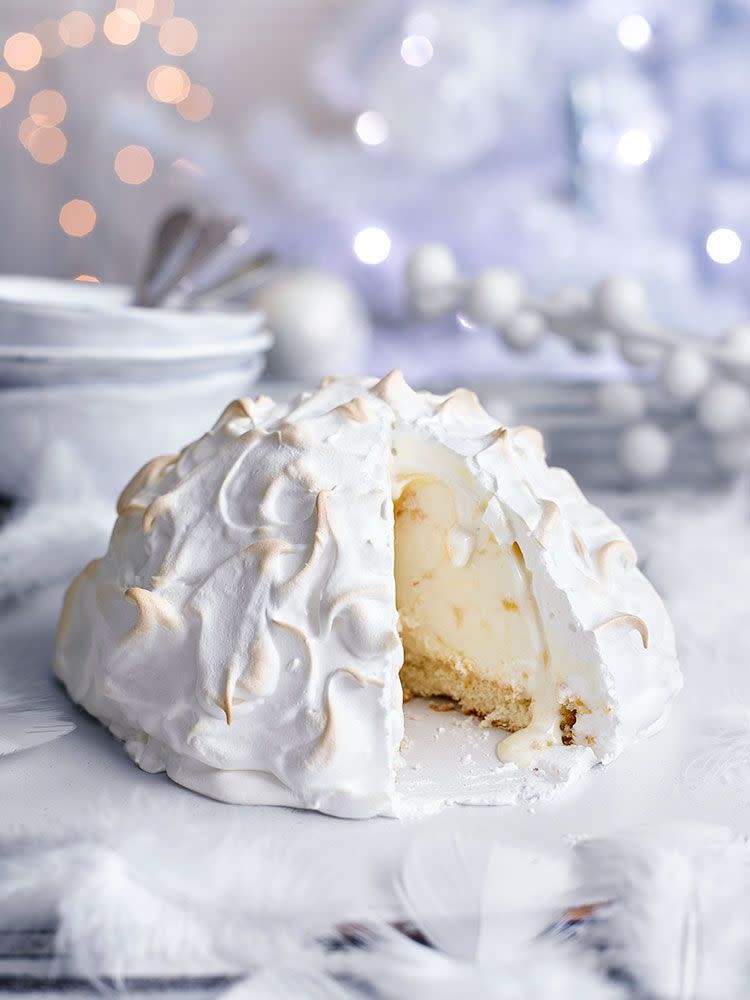 best christmas desserts tropical baked alaska