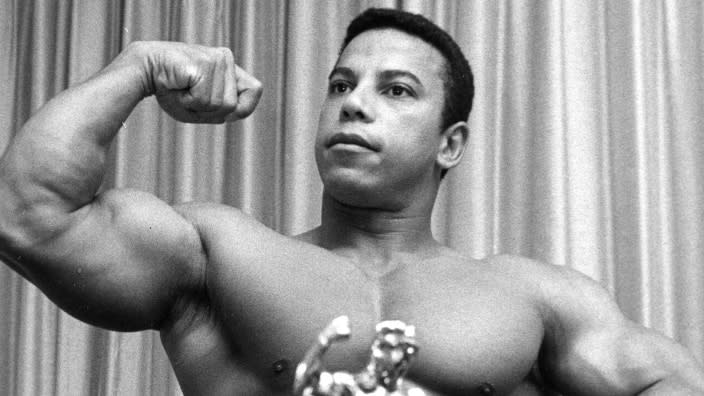 Chris Dickerson, the first Black man to win the Mr. America bodybuilding contest, died last month in Fort Lauderdale at age 82. (Photo: Marty Lederhandler/Associated Press)