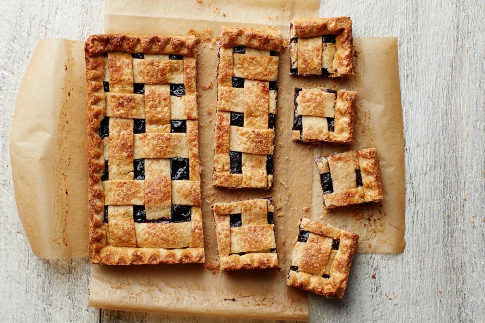 Mixed Berry Pie Bars