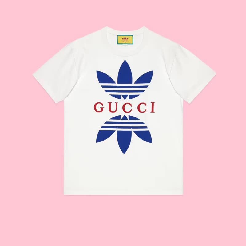 Adidas x Gucci Cotton Jersey T-Shirt