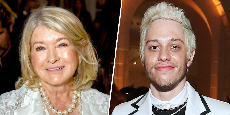 Could Martha Stewart and Pete Davidson be more than friends? (Getty Images)