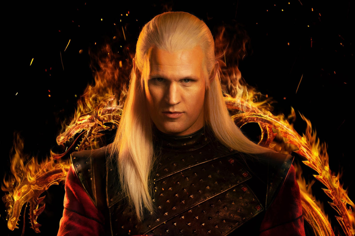 Matt Smith as Prince Daemon Targaryen. (Courtesy HBO)