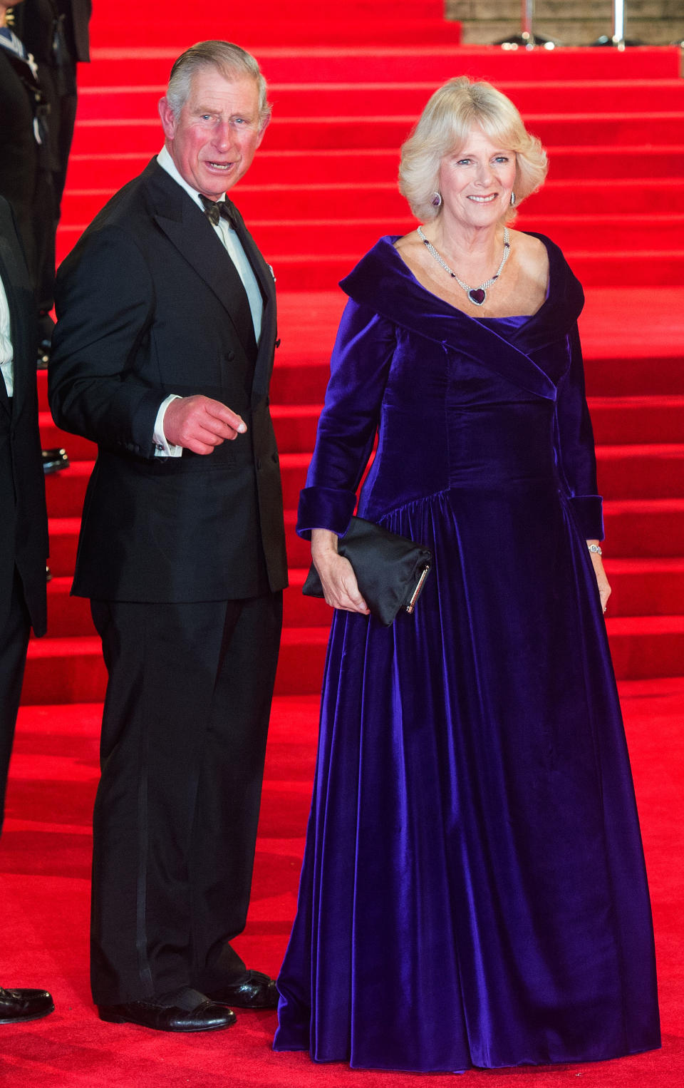 Prince Charles and Camilla, Duchess of Cornwall at the premiere of ‘Skyfall’ in London in 2012