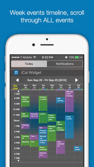 iCal Widget