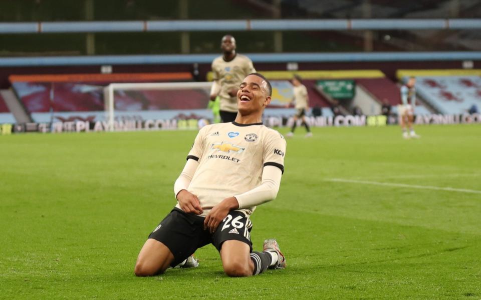 Greenwood scored United's second goal