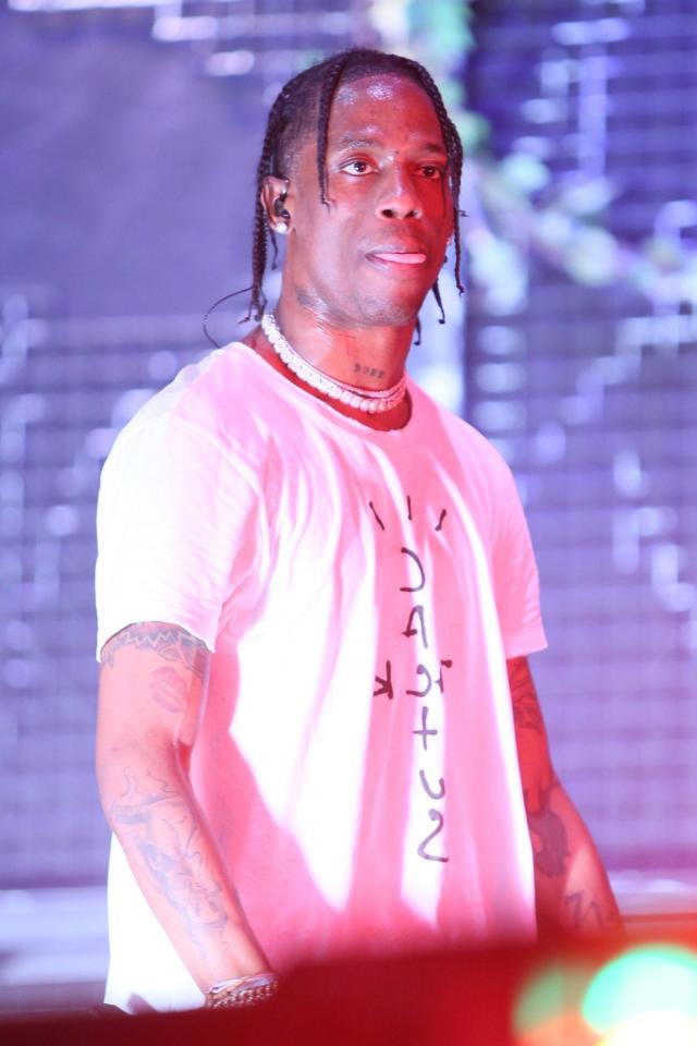 Travis Scott: Travis Scott video stopping concert and defending fan from  security goes viral