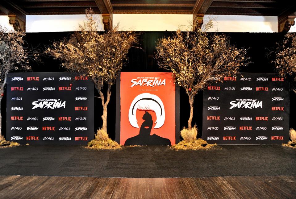 HOLLYWOOD, CA - OCTOBER 20:  Teen Vogue x Netflix Chilling Adventures Of Sabrina #SpellmanHouse at Hollywood Athletic Club on October 20, 2018 in Hollywood, California.  (Photo by John Sciulli/Getty Images for Teen Vogue)