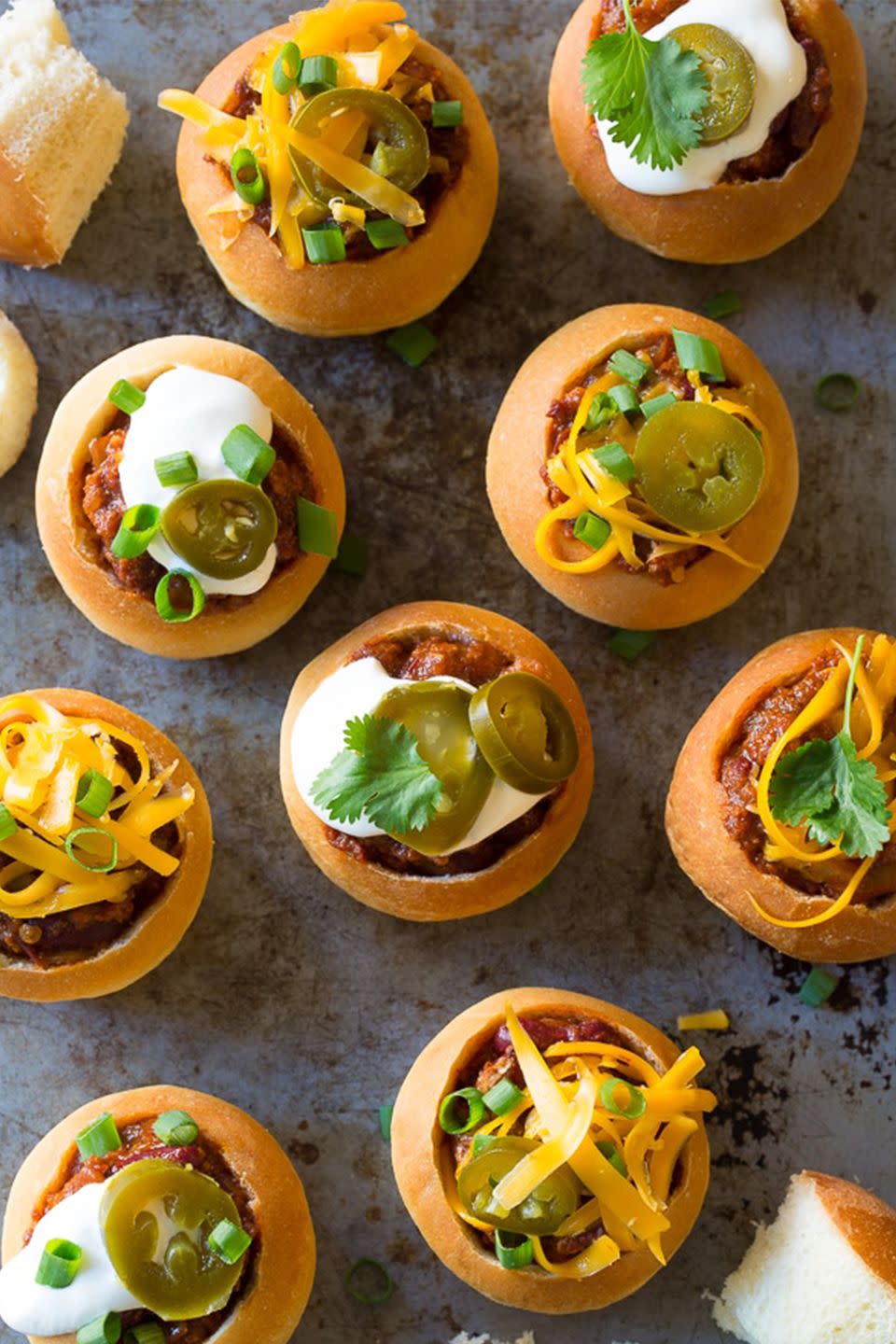 Mini Chorizo Chili Bowls