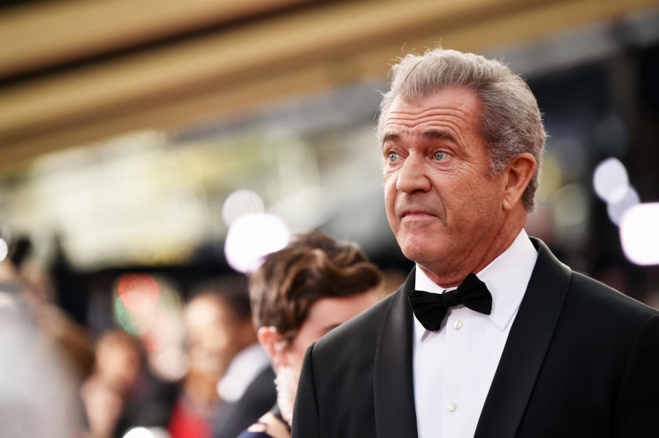 Mel Gibson attends the 89th Annual Academy Awards at Hollywood & Highland Center on February 26, 2017 in Hollywood, California.  (Photo by Frazer Harrison/Getty Images)