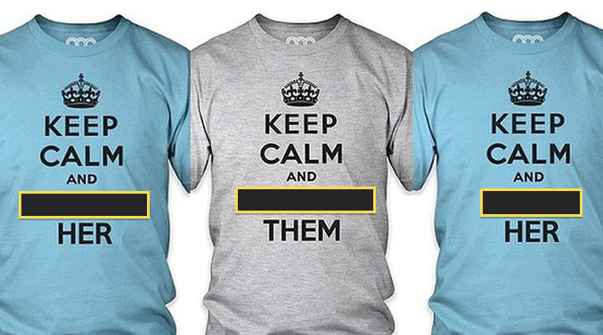 Keep Calm t-shirts