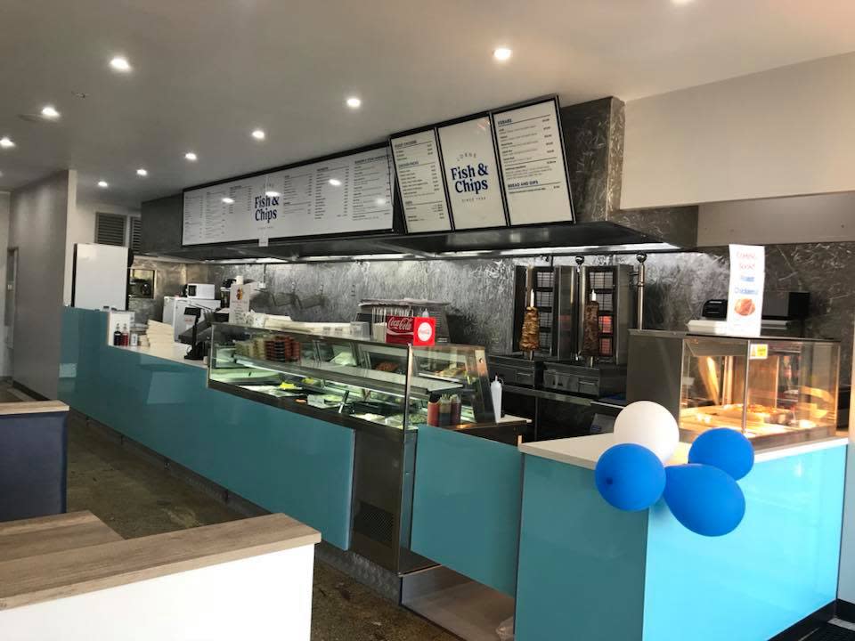 Interior at Lorne Fish & Chips. (Photo: Lorne Fish & Chips)