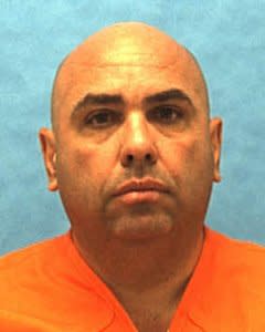 FILE PHOTO: Florida death-row inmate Jose Jimenez is seen in this undated photo released by Florida Department of Corrections in Tallahassee, Florida, U.S., December 12, 2018. Courtesy Florida Department of Corrections/Handout via REUTERS