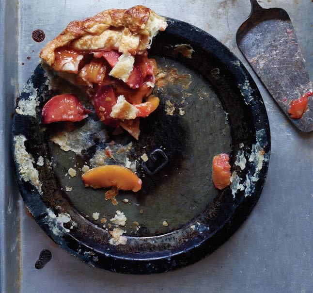 Stone Fruit Lattice Pie