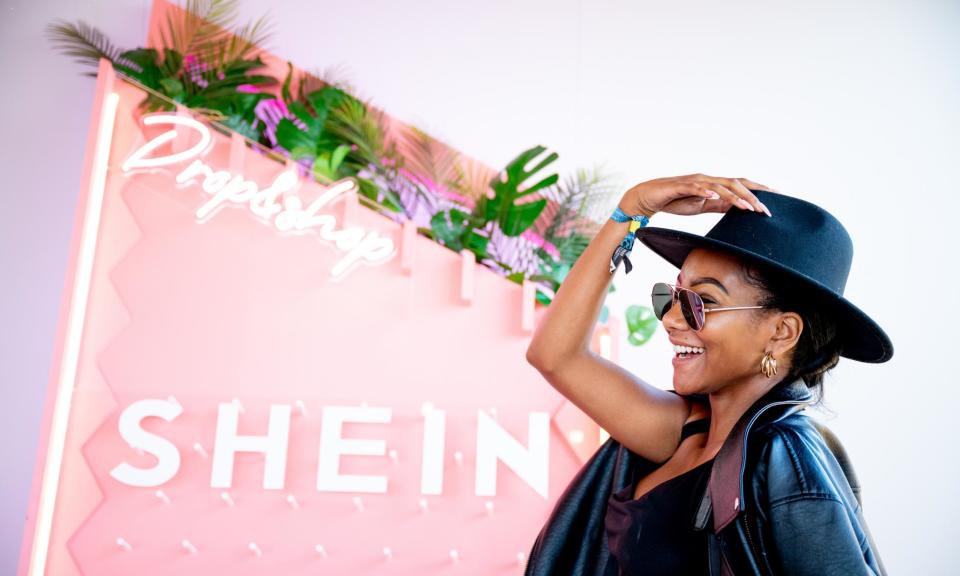 <span>The rapid rise of Shein has piled pressure on UK online fashion firms.</span><span>Photograph: Shirlaine Forrest/Getty Images for Shein</span>