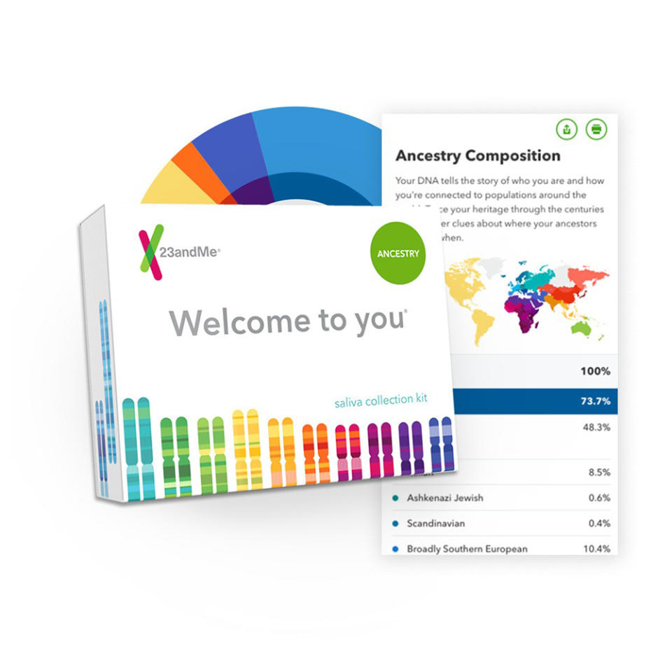 23andMe Personal Ancestry DNA Test Kit