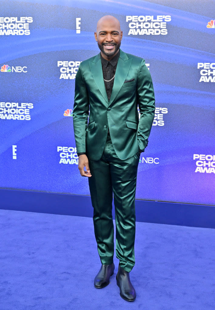 Karamo Brown attends the 2022 People's Choice Awards