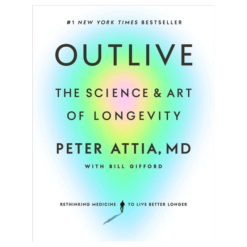 <p>Courtesy of Amazon</p><p>Knowledge is power, and nobody drops health and fitness knowledge these days more intelligently than Dr. Peter Attia. In his New York Times #1 Bestseller, <em>Outlive: The Science and Art of Longevity</em>, Attia delivers a masterclass on how to live a longer, healthier life without relying on prescription medications. The book focuses on exercise, food, and emotional health to enhance longevity with actionable advice from start to finish. This is a must-read for health nuts and fitness lovers. It’s available as a hardcover, paperback, spiral-bound, audiobook, or digitally for Kindle.</p><p>[$17; <a href="https://clicks.trx-hub.com/xid/arena_0b263_mensjournal?q=https%3A%2F%2Fwww.amazon.com%2FOutlive-Longevity-Peter-Attia-MD%2Fdp%2F0593236599%3FlinkCode%3Dll1%26tag%3Dmj-yahoo-0001-20%26linkId%3De0a1259971d7f7b706ba7a86cd6364b7%26language%3Den_US%26ref_%3Das_li_ss_tl&event_type=click&p=https%3A%2F%2Fwww.mensjournal.com%2Fhealth-fitness%2Fgifts-for-gym-lovers%3Fpartner%3Dyahoo&author=Joe%20Wuebben&item_id=ci02ccaafea000268f&page_type=Article%20Page&partner=yahoo&section=shopping&site_id=cs02b334a3f0002583" rel="nofollow noopener" target="_blank" data-ylk="slk:amazon.com;elm:context_link;itc:0;sec:content-canvas" class="link ">amazon.com</a>]</p>