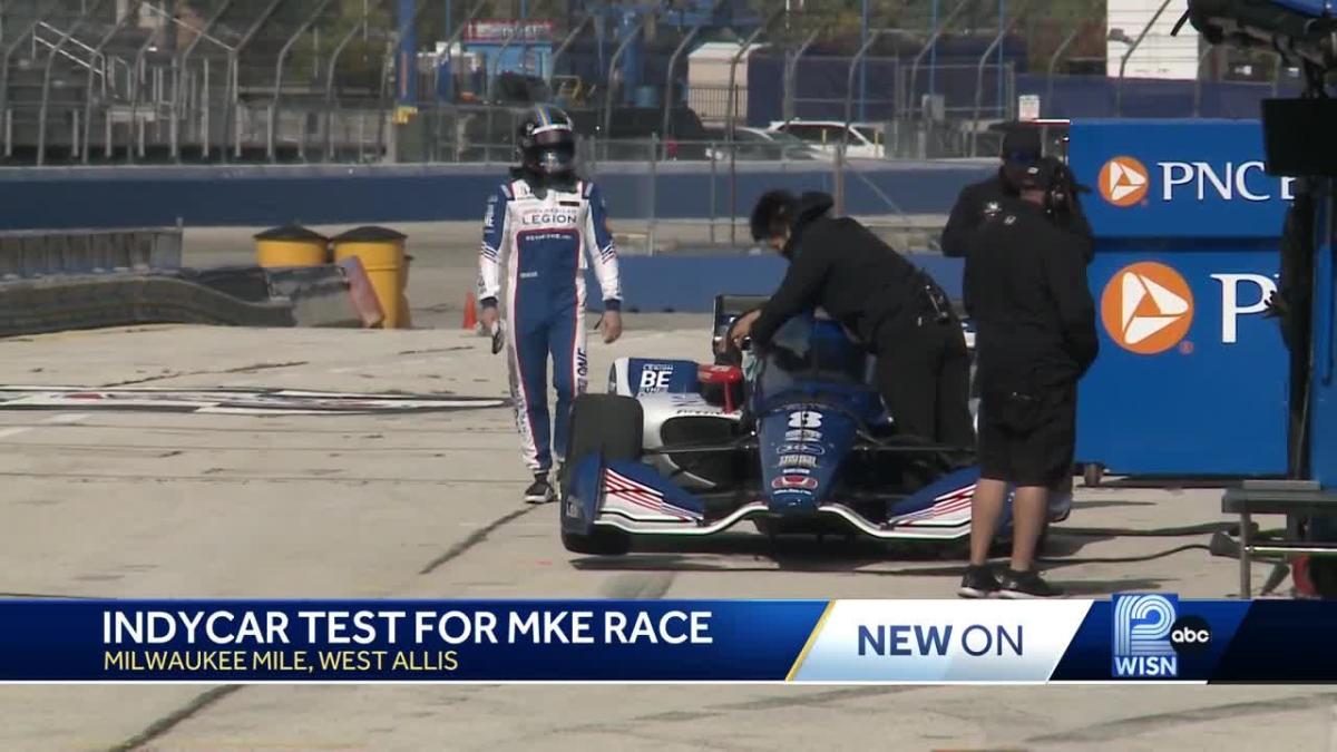 Milwaukee Mile 2024 IndyCar tire testing ahead of 2024 race