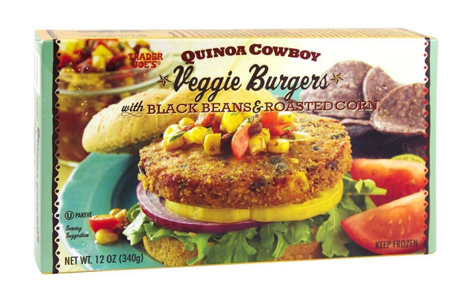 Vegan/vegetarian item: #4 Cowboy quinoa veggie burger