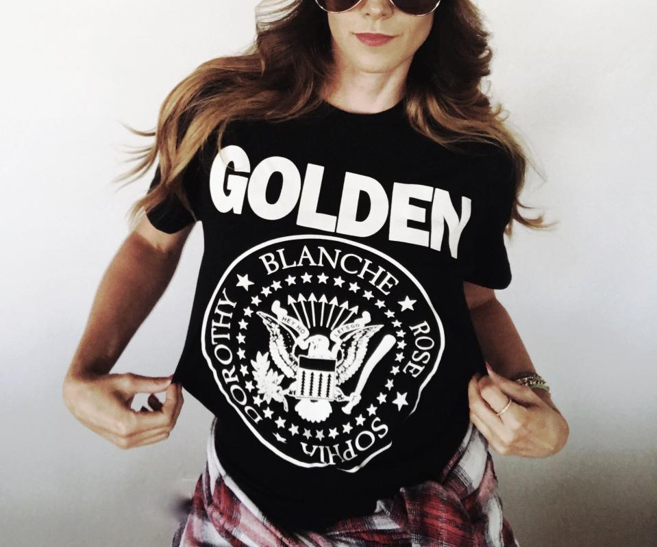 'The Golden Girls' Parody Band T-shirt