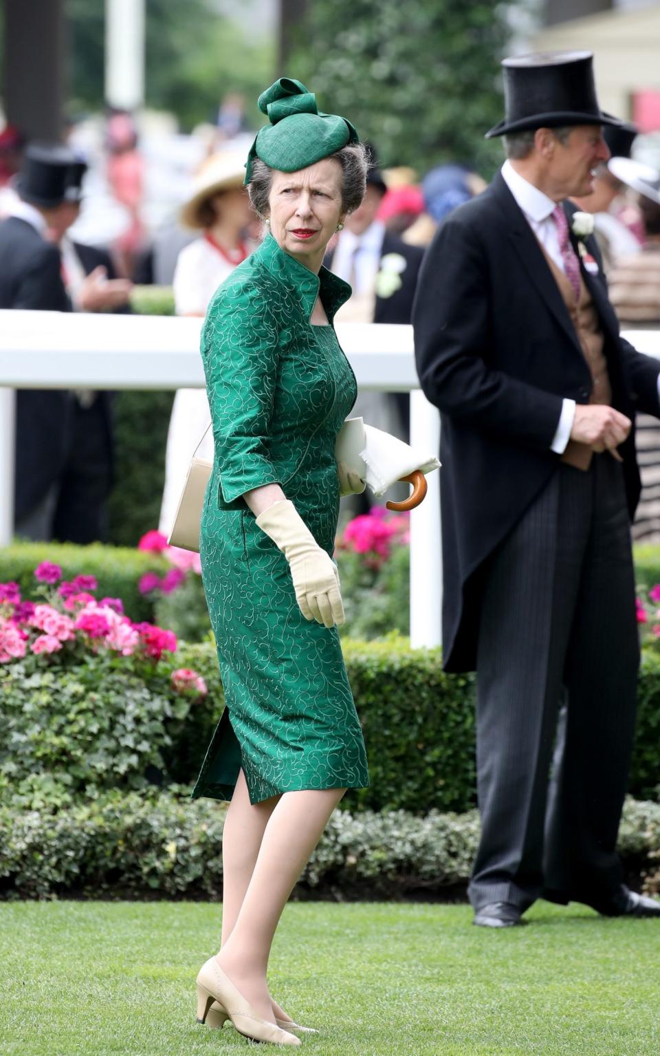 Princess Anne at Royal Ascot in 2017 - Getty