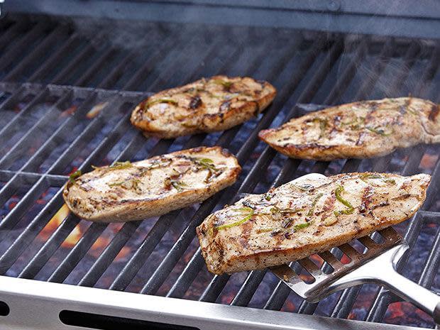 Grilled Cilantro Lime Chicken With Corn Salsa