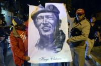 Photo Par Juan Barreto - Le président Hugo Chavez, âgé de 58 ans et à la tête du Venezuela depuis près de 15 ans à la suite de sa première élection en 1998, vient de décéder des suites d'un cancer qui l'avait tenu éloigné du pouvoir depuis plusieurs mois