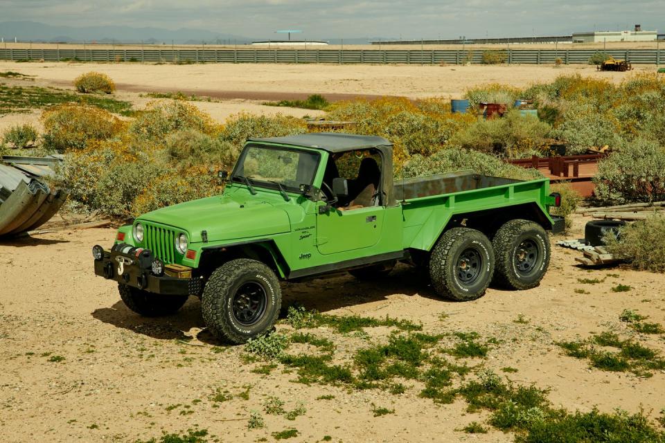 homebuilt jeep wrangler 6x6 wesley kagan