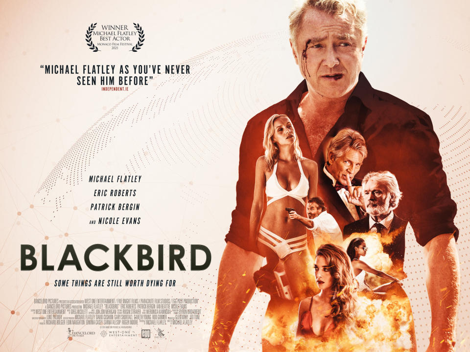 The UK poster for Blackbird, the debut feature film from Michael Flatley (Lord of the Dance). (Wildcard Distribution)