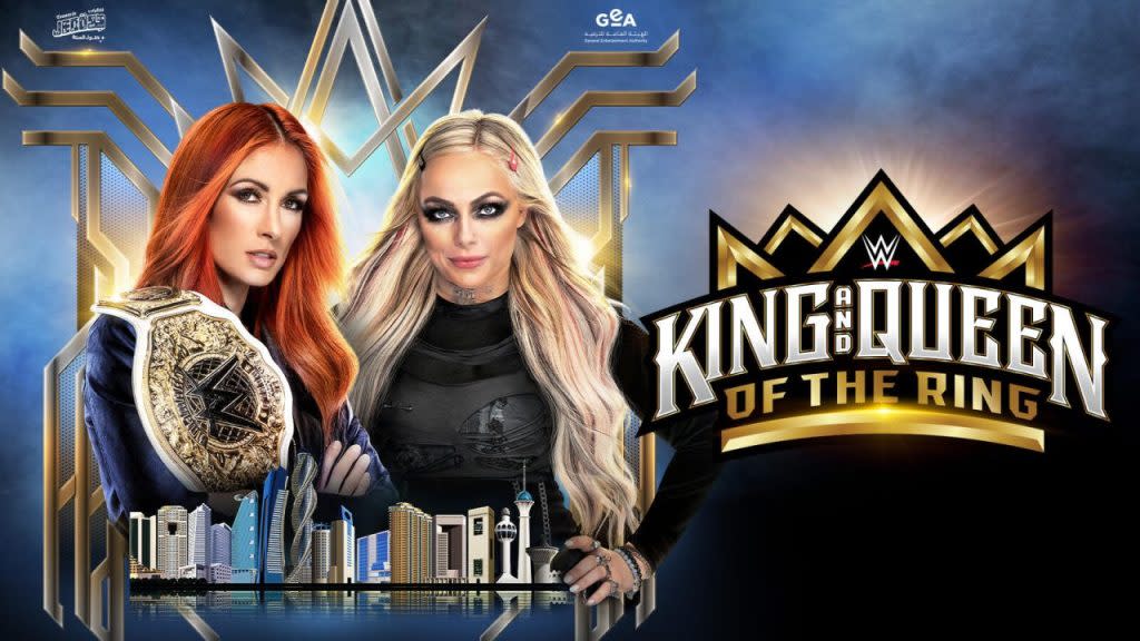 WWE King and Queen of the Ring Becky Lynch Liv Morgan