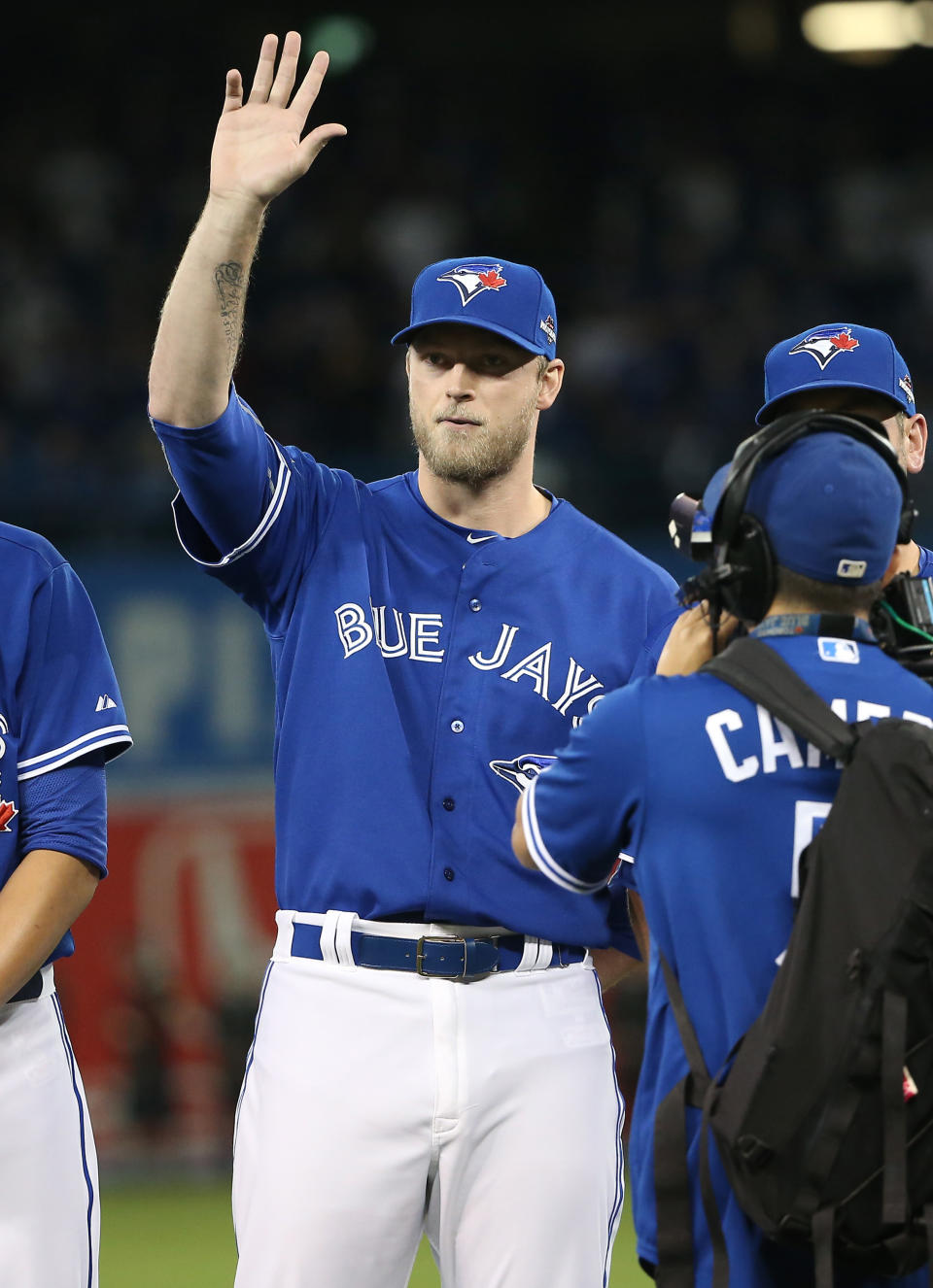 <p><span>While fielding fly balls during a 2015 practice, Michael Saunders stepped on a sprinkler. Not affecting his foot, the injury instead went up into his knee. The Toronto left fielder said that he felt a pop immediately after coming into contact with the sprinkler. It was later revealed Saunders tore his left meniscus and was sidelined until the All-Star Break.</span> </p>