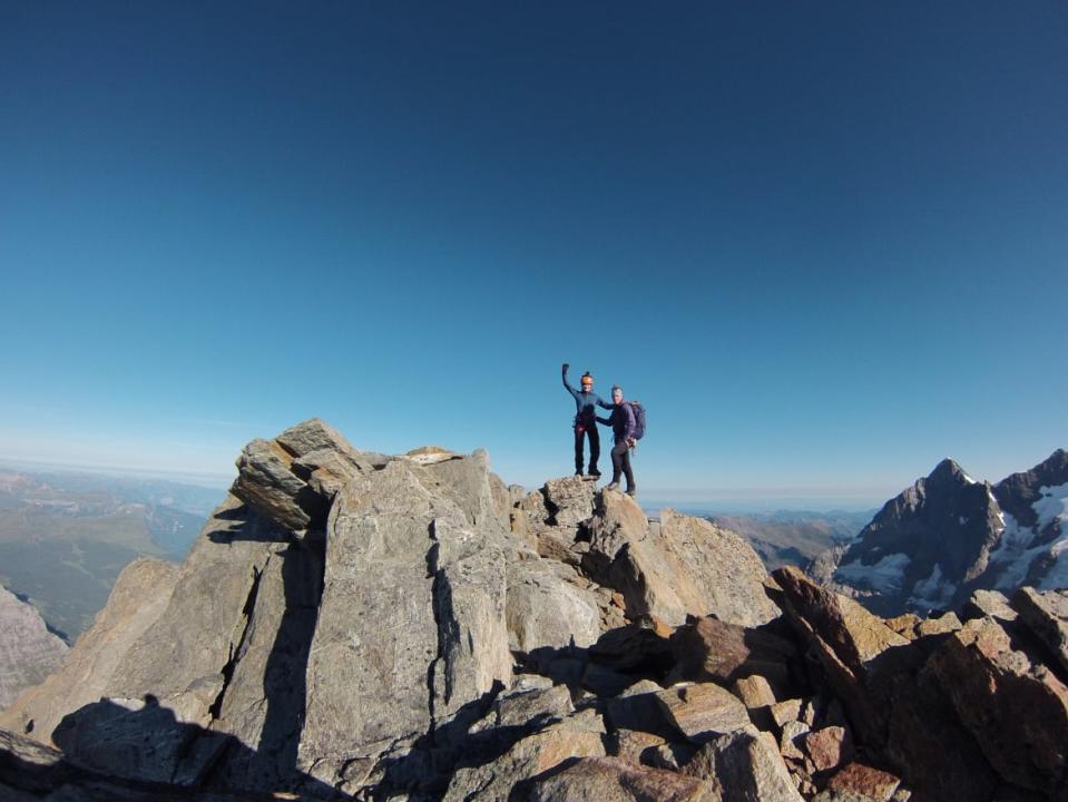 <div class="inline-image__caption"><p>Atop Kleines Schreckhorn, a mountain in the Bernese Alps</p></div> <div class="inline-image__credit">Universal</div>