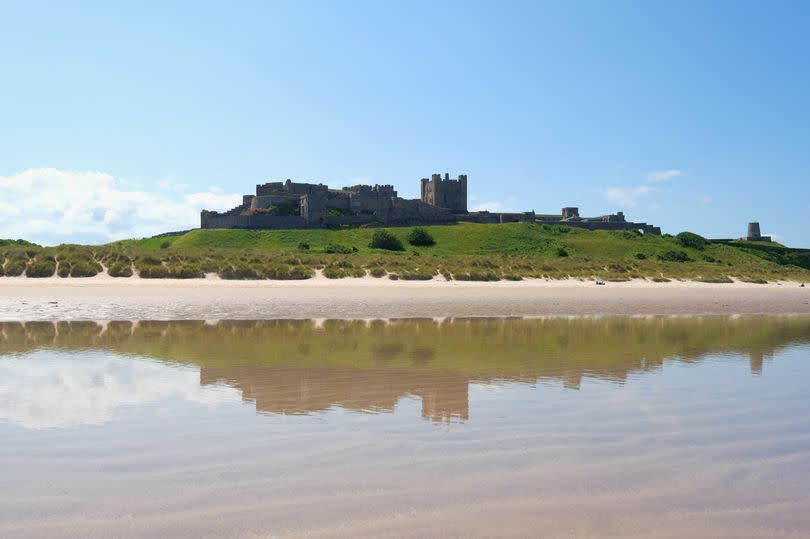 Bamburgh Castle in Northumberland. -Credit:Chronicle Live