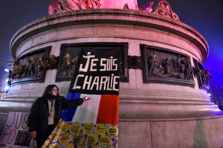 The November 2015 Paris attacks came just months after a gun massacre at the offices of Charlie Hebdo magazine, which spawned the defiant slogan "I Am Charlie"