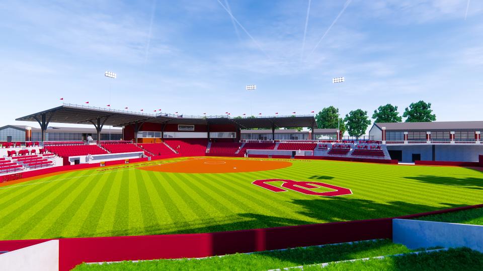 Love's Travel Stops is providing the lead donation for OU's new softball stadium. Love's Field will have more than twice as many permanent seats as Marita Hynes Field.